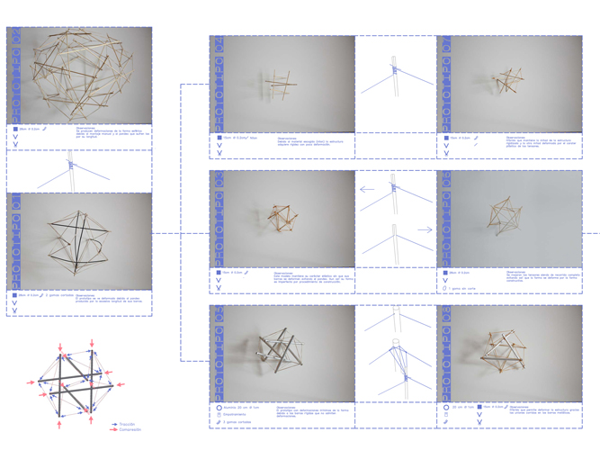 Estructuras de tensegridad arquitectura prototipos - Pablo Martínez Alonso