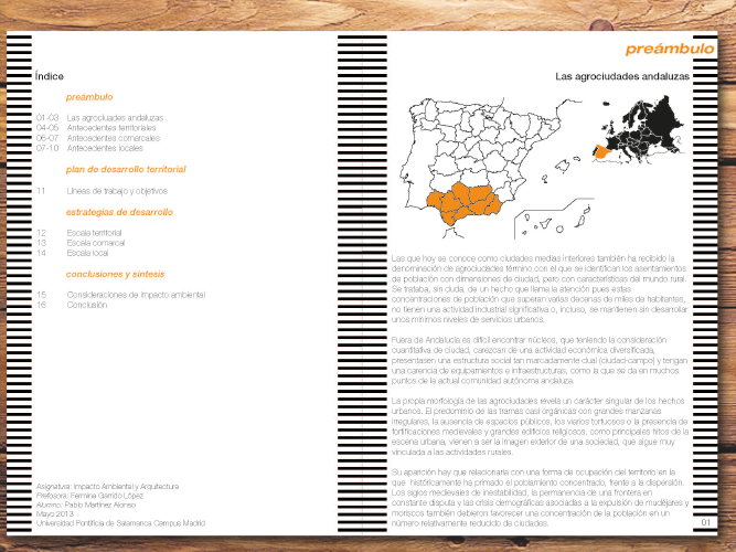 Plan de desarrollo territorial de agrociudades andaluzas - Pablo Martínez Alonso