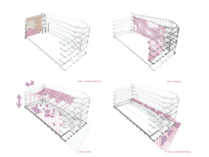 Rehabilitación del Frontón Beti Jai arquitectura  - Pablo Martínez Alonso