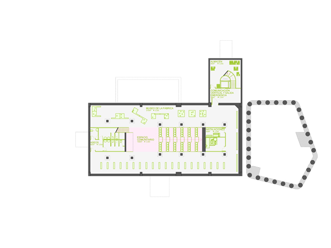 Concurso para la rehabilitación del Antiguo Almacén 5 fabrica de cementos Lafarge Pablo Martínez Alonso